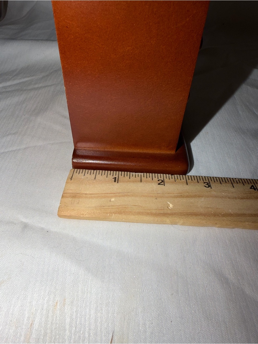 Vintage Wooden Desktop Arched Mantel Clock – 2 Drawer Trinket Jewelry Chest - Picture 10 of 10